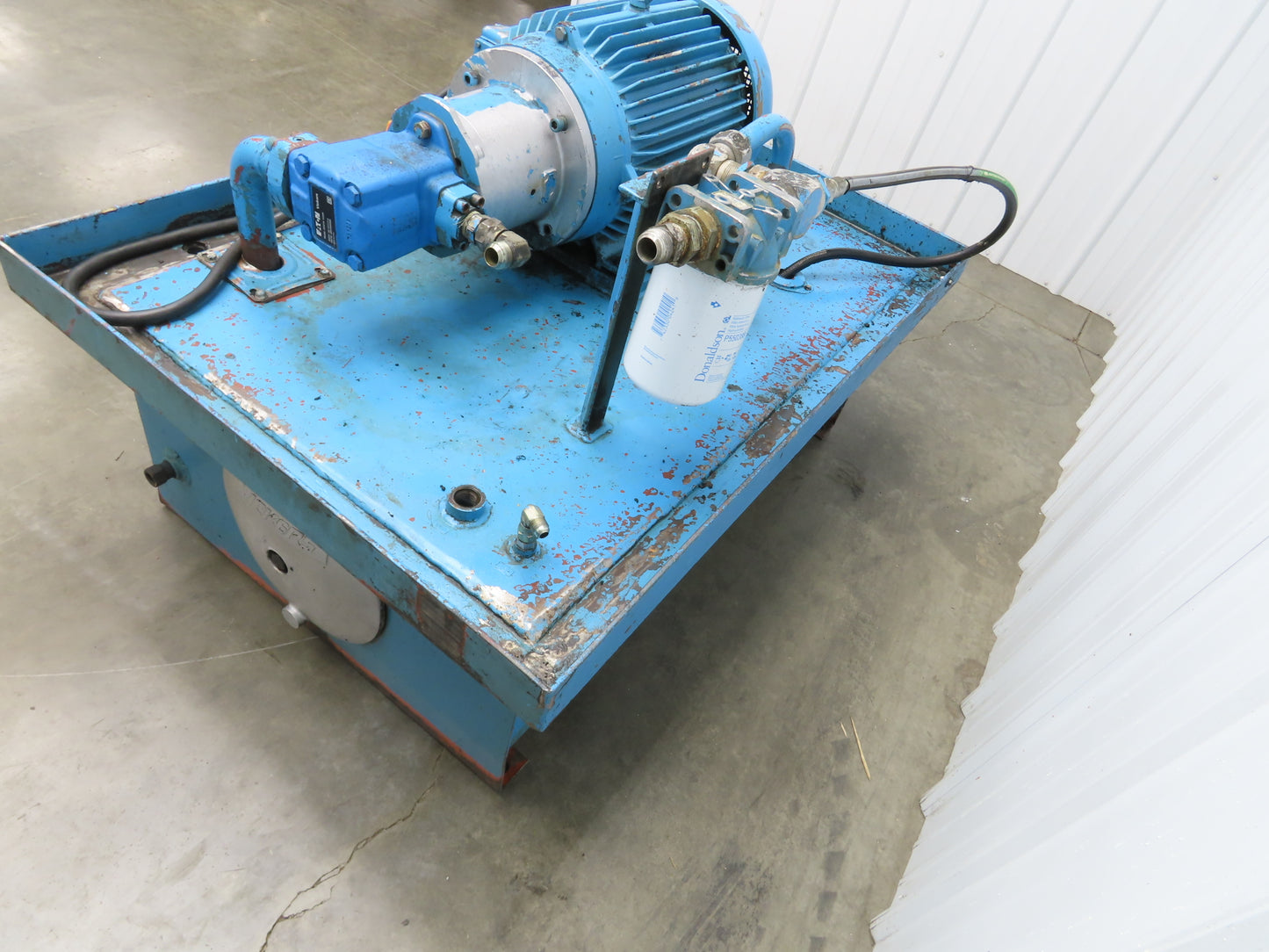 Vickers Hydraulic Power Unit 60 Gallon 21gpm 2500psi 15Hp 230/460V 3PH
