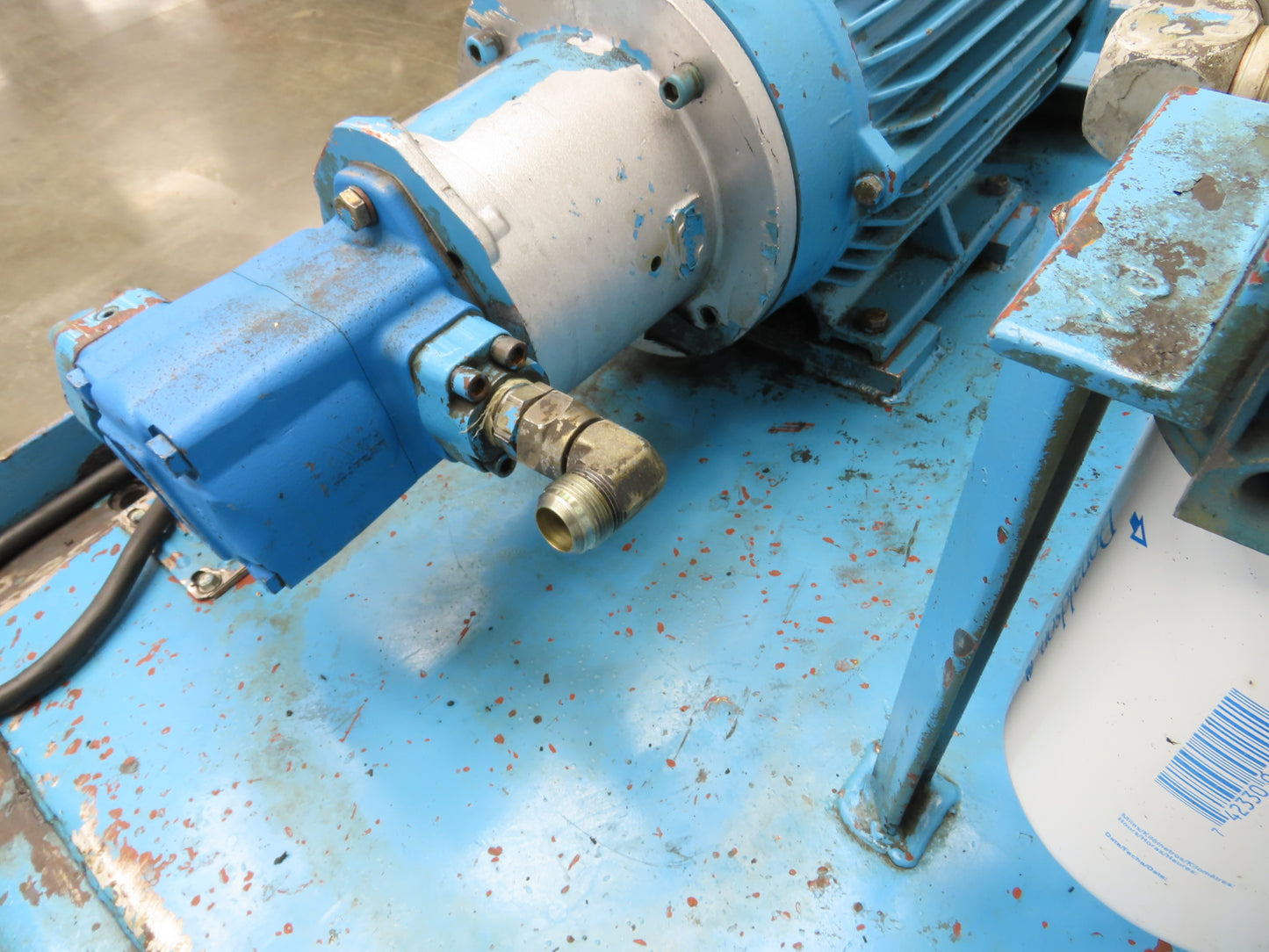 Vickers Hydraulic Power Unit 60 Gallon 21gpm 2500psi 15Hp 230/460V 3PH
