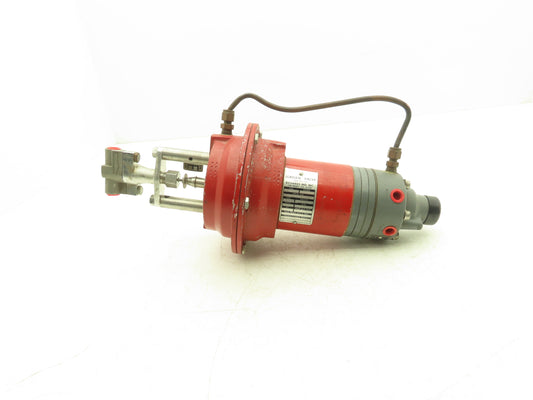 Jordan 708TP Pneumatic Diaphragm Flow Control Valve 1/4"NPT w/Positioner 73N-B