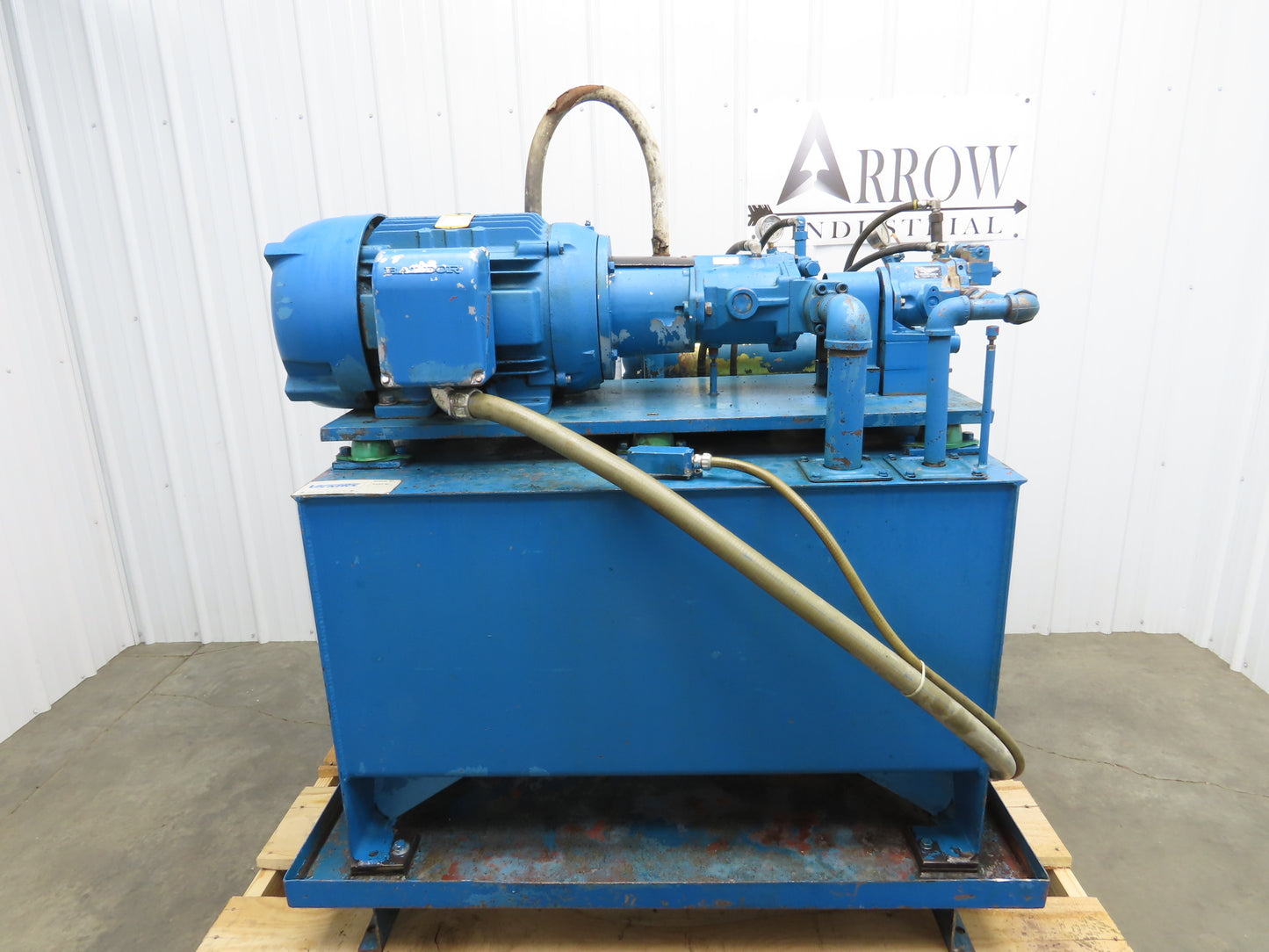 Eaton Vickers Hydraulic Power Unit 120 Gallon 29 GPM 3000PSI 30Hp 230/460V 3Ph