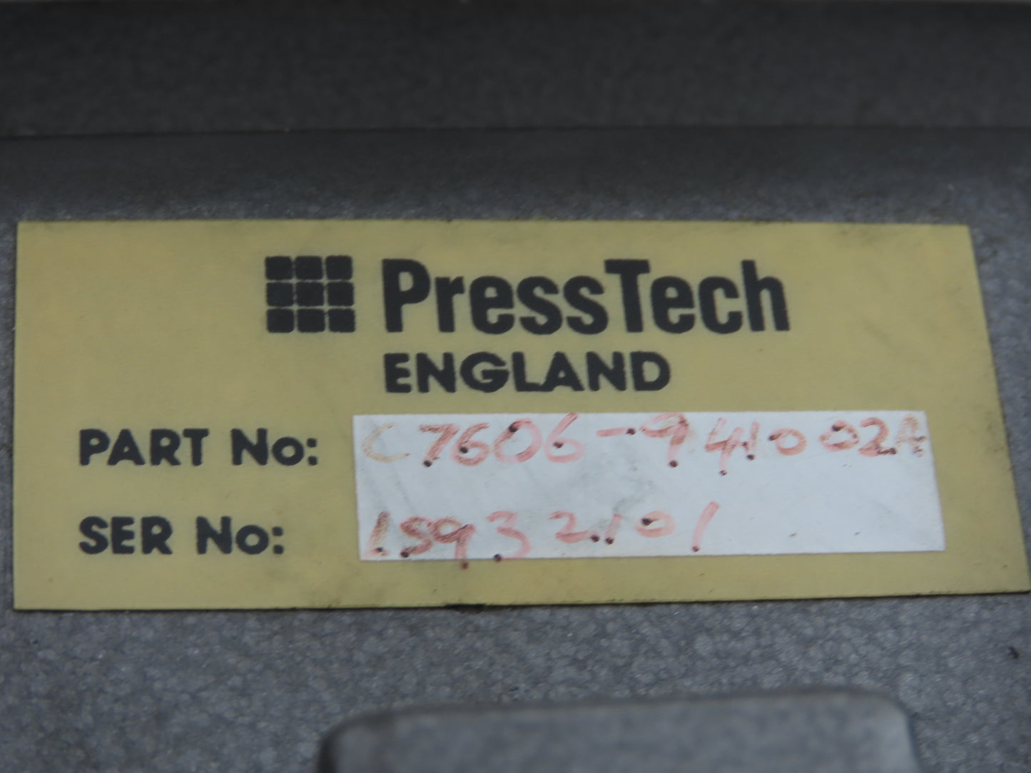 Crosfield PressTech 7606-9410 Print Press Junction Box C7606-9410024