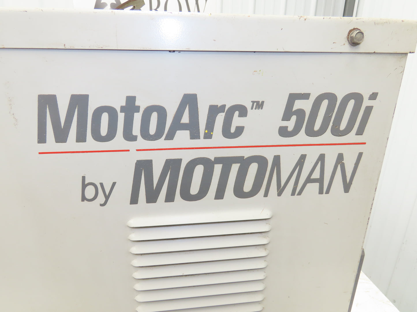 Motoman Motoarc 500i Robot Mig Welder 500A 460 VAC 3PH 100% Duty