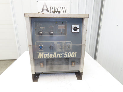 Motoman Motoarc 500i Robot Mig Welder 500A 460 VAC 3PH 100% Duty
