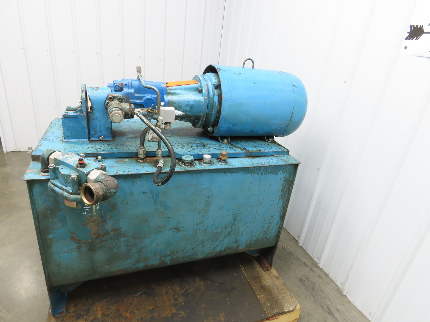 Eaton Vickers Hydraulic Power Unit 120 Gallon 29 GPM 3000PSI 30Hp 230/460V 3Ph