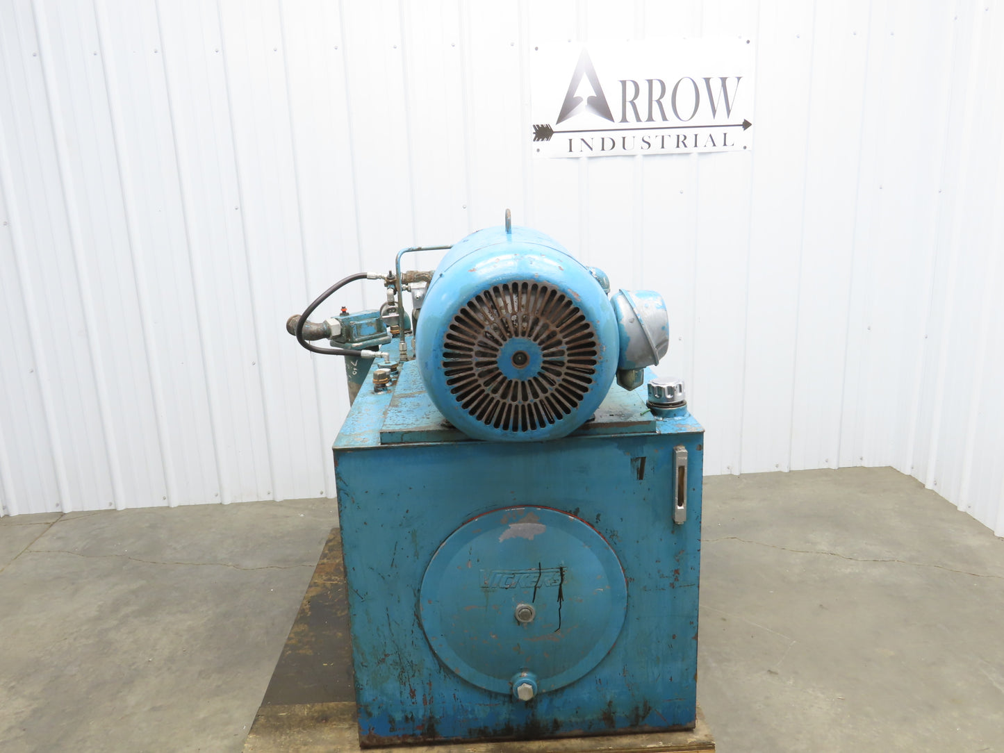 Eaton Vickers Hydraulic Power Unit 120 Gallon 29 GPM 3000PSI 30Hp 230/460V 3Ph