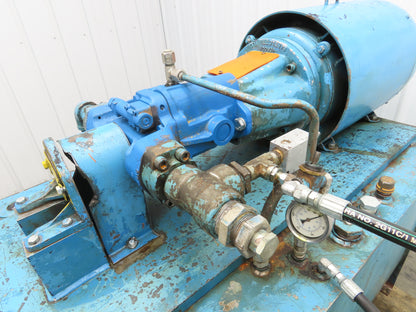 Eaton Vickers Hydraulic Power Unit 120 Gallon 29 GPM 3000PSI 30Hp 230/460V 3Ph