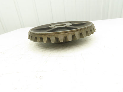 Union Gear 9110-01 Bevel Gear 36 Tooth 2-1/8" Bore x 2-7/8" Depth x 12-1/4" OD