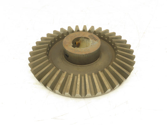Union Gear 9110-01 Bevel Gear 36 Tooth 2-1/8" Bore x 2-7/8" Depth x 12-1/4" OD