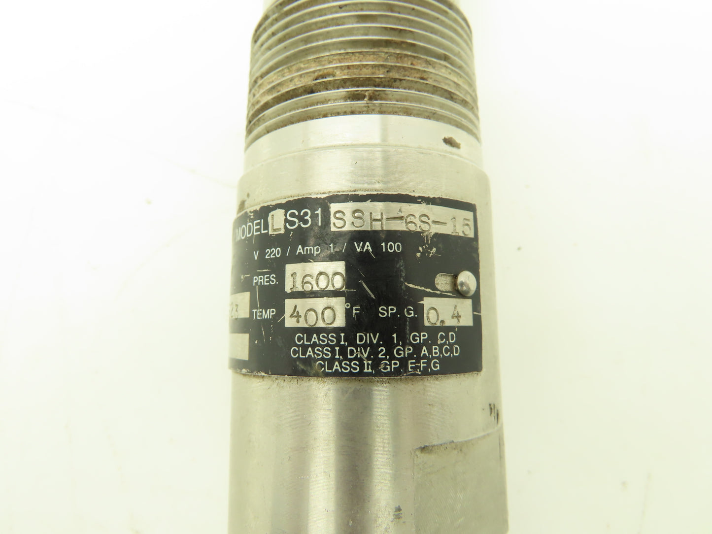 Promag LS31SSH-6S-15 High Pressure Level Switch 1600PSI 400°F 1-1/2NPT