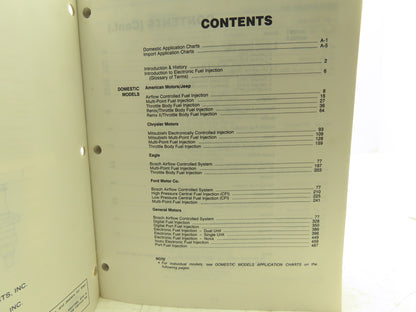 Hygrade WM-1 Electronic Fuel Injection Diagnosis & Testing Manual Paperback NEW
