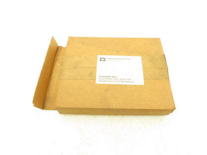 Hygrade WM-1 Electronic Fuel Injection Diagnosis & Testing Manual Paperback NEW