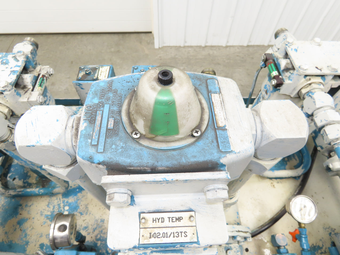 Vickers Dual Hydraulic Power Unit 100 Gal 19gpm x 2 3000psi 15&30Hp 230/460V 3PH