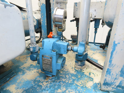 Vickers Dual Hydraulic Power Unit 100 Gal 19gpm x 2 3000psi 15&30Hp 230/460V 3PH