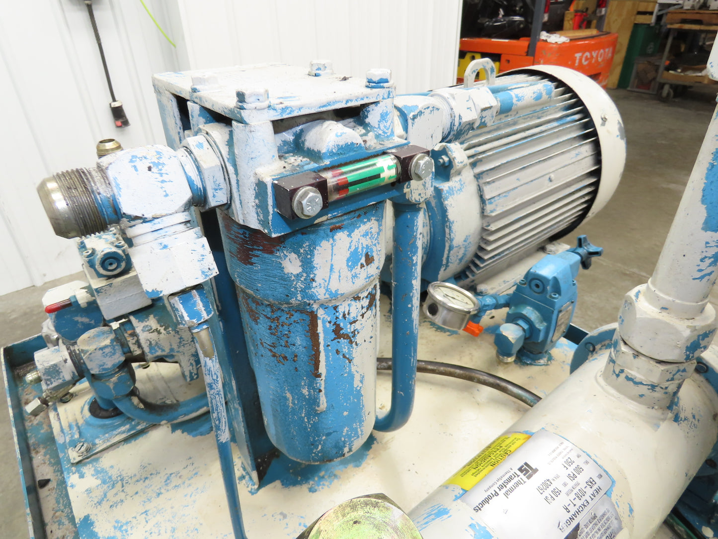Vickers Dual Hydraulic Power Unit 100 Gal 19gpm x 2 3000psi 15&30Hp 230/460V 3PH
