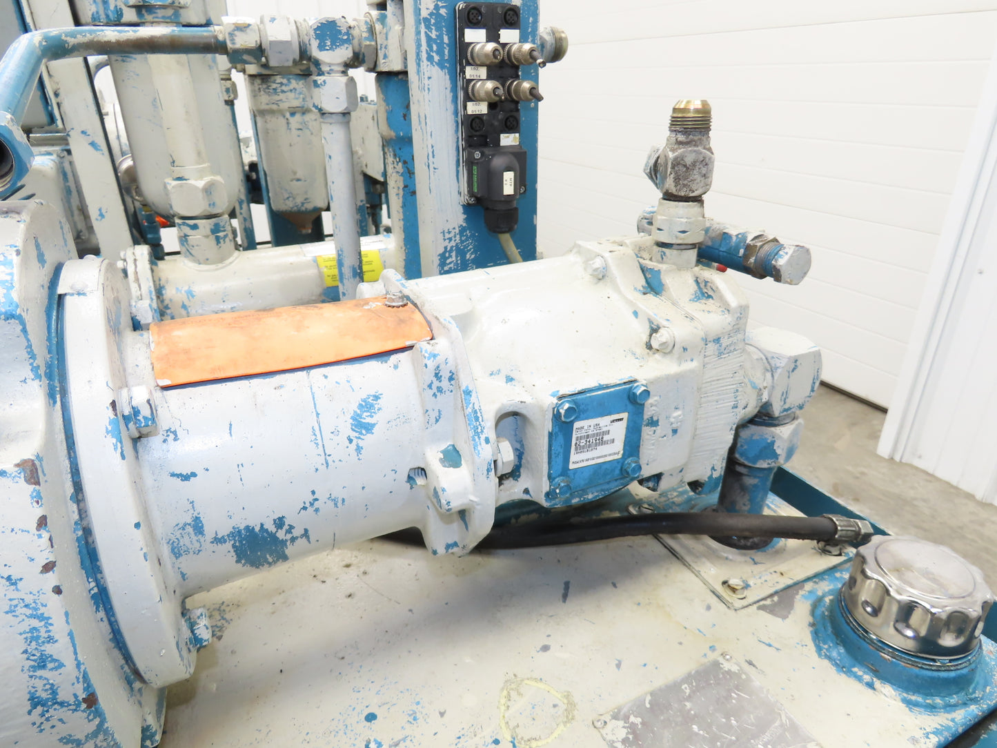 Vickers Dual Hydraulic Power Unit 100 Gal 19gpm x 2 3000psi 15&30Hp 230/460V 3PH