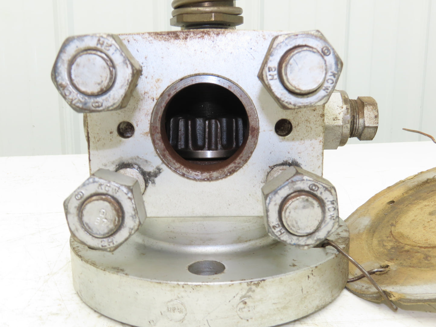 Diamond Power 1 3/16-12 THD Soot Blower Poppet Valve 650PSI 3-1/2" ID X 1-7/8"ID
