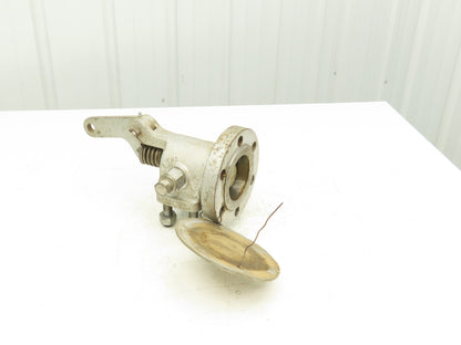 Diamond Power 1 3/16-12 THD Soot Blower Poppet Valve 650PSI 3-1/2" ID X 1-7/8"ID