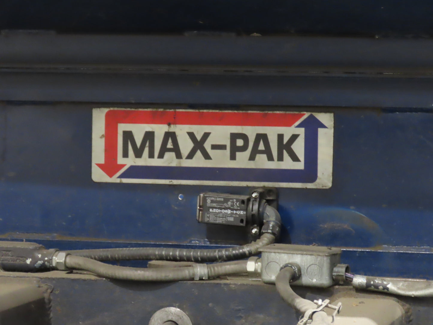 MaxPak Horizontal Cardboard Box Baler 48x42x72" Compactor Recycler 30Hp 460V