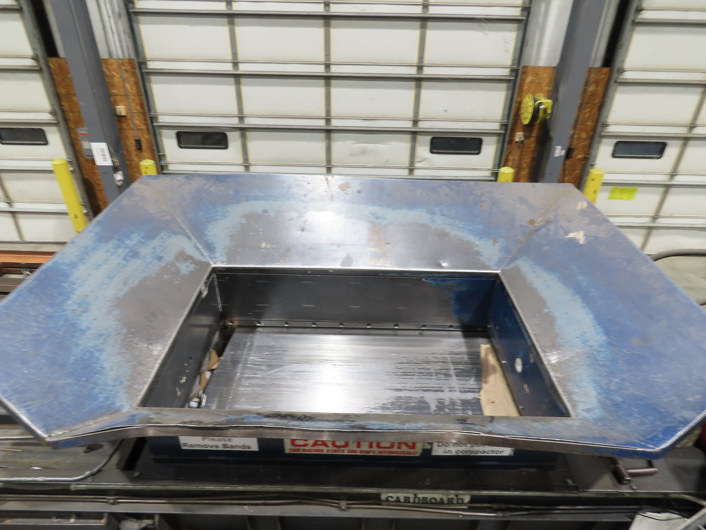MaxPak Horizontal Cardboard Box Baler 48x42x72" Compactor Recycler 30Hp 460V