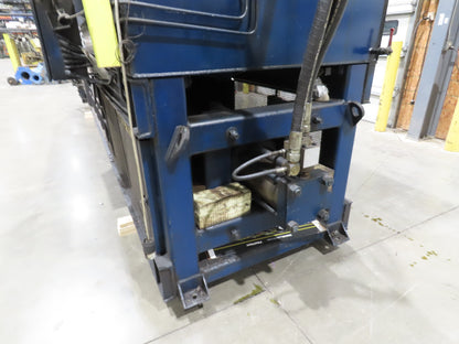 MaxPak Horizontal Cardboard Box Baler 48x42x72" Compactor Recycler 30Hp 460V
