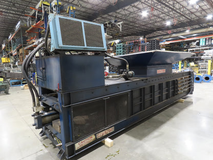 MaxPak Horizontal Cardboard Box Baler 48x42x72" Compactor Recycler 30Hp 460V
