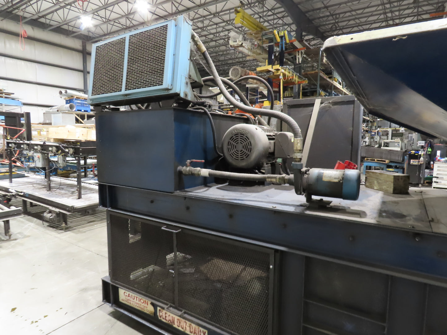 MaxPak Horizontal Cardboard Box Baler 48x42x72" Compactor Recycler 30Hp 460V