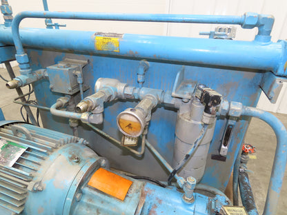 Cross CSEL30/PVB10 Hydraulic Power Unit 70 Gallon Tank 10 GPM 3000PSI 230/460V