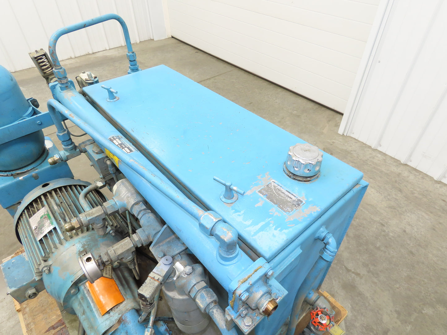 Cross CSEL30/PVB10 Hydraulic Power Unit 70 Gallon Tank 10 GPM 3000PSI 230/460V
