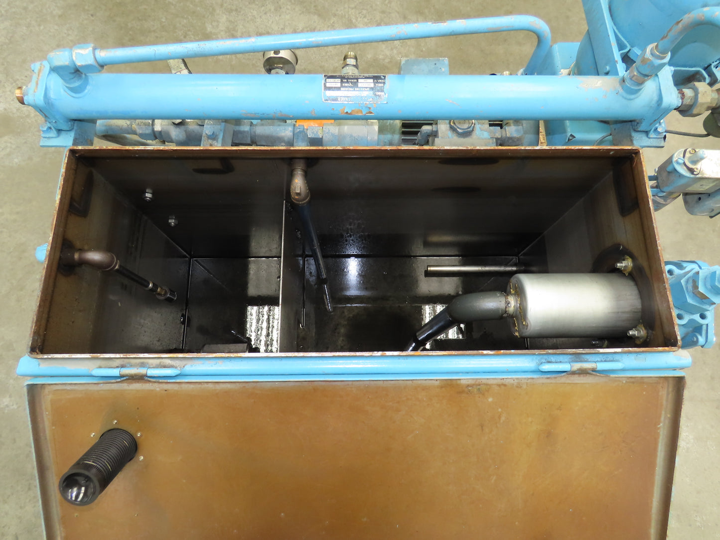 Cross CSEL30/PVB10 Hydraulic Power Unit 70 Gallon Tank 10 GPM 3000PSI 230/460V