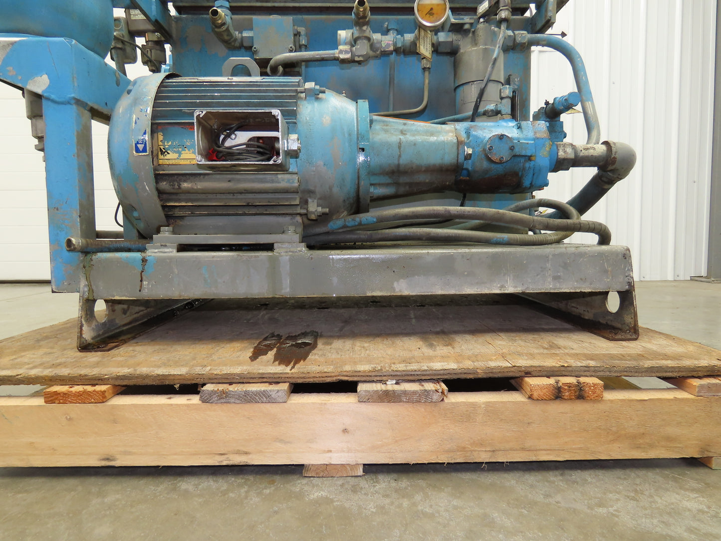Cross CSEL30/PVB10 Hydraulic Power Unit 70 Gallon Tank 10 GPM 3000PSI 230/460V