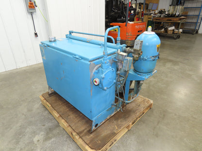 Cross CSEL30/PVB10 Hydraulic Power Unit 70 Gallon Tank 10 GPM 3000PSI 230/460V