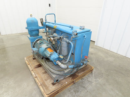 Cross CSEL30/PVB10 Hydraulic Power Unit 70 Gallon Tank 10 GPM 3000PSI 230/460V