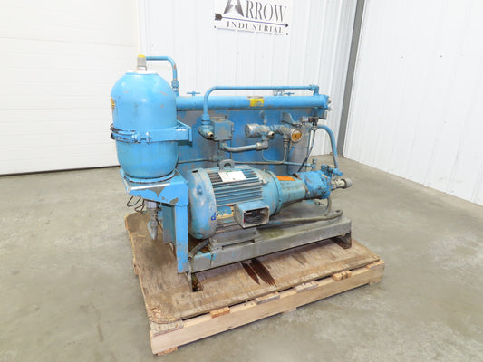 Cross CSEL30/PVB10 Hydraulic Power Unit 70 Gallon Tank 10 GPM 3000PSI 230/460V