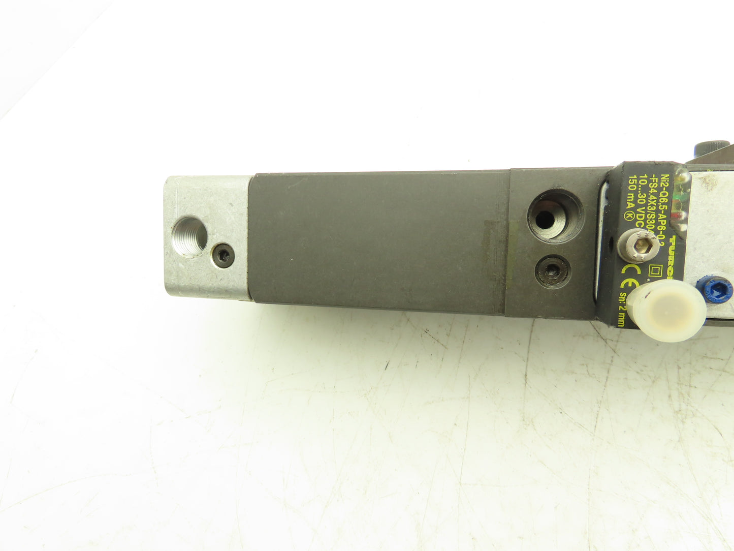 BTM C44383-12006-09-13 Pneumatic Power Clamp w Proximity Sensor
