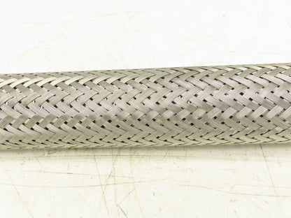 2"x 36" Braided Stainless Steel Flex Hose 2" NPT Male Ends