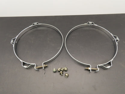 Walker 35935 Guard Exhaust Clamp 254mm ID/ 9-7/8" ID Chromed Set of 2 Clamps