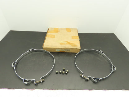 Walker 35935 Guard Exhaust Clamp 254mm ID/ 9-7/8" ID Chromed Set of 2 Clamps