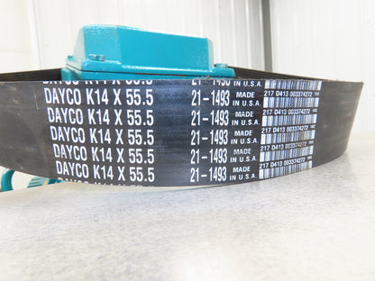 Process Air Vortech Dual High Pressure Turbo Blower 50Hp 230/460V 3PH Vortron