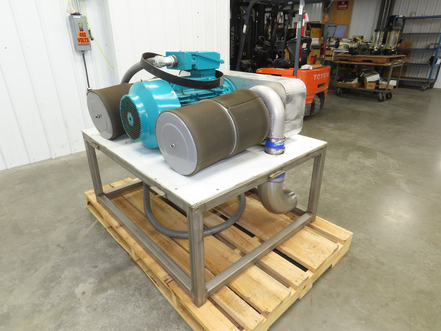 Process Air Vortech Dual High Pressure Turbo Blower 50Hp 230/460V 3PH Vortron