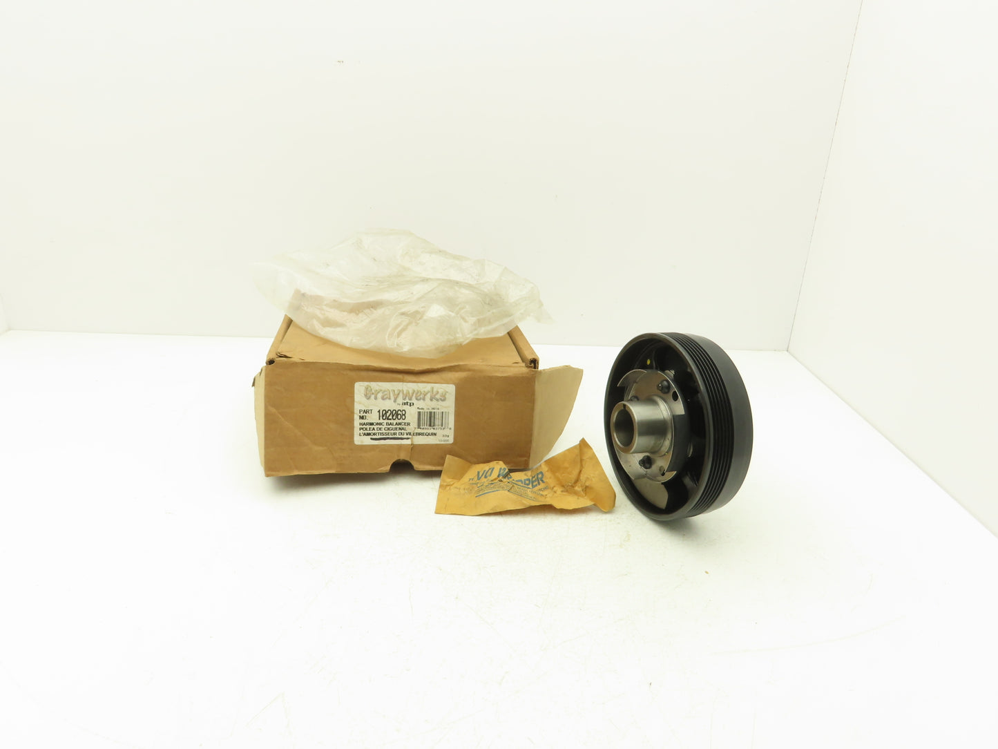 Graywerks 102068 ATP Harmonic Balancer 1-3/8"-34.8mm Bore 3/16" Keyway No Holes
