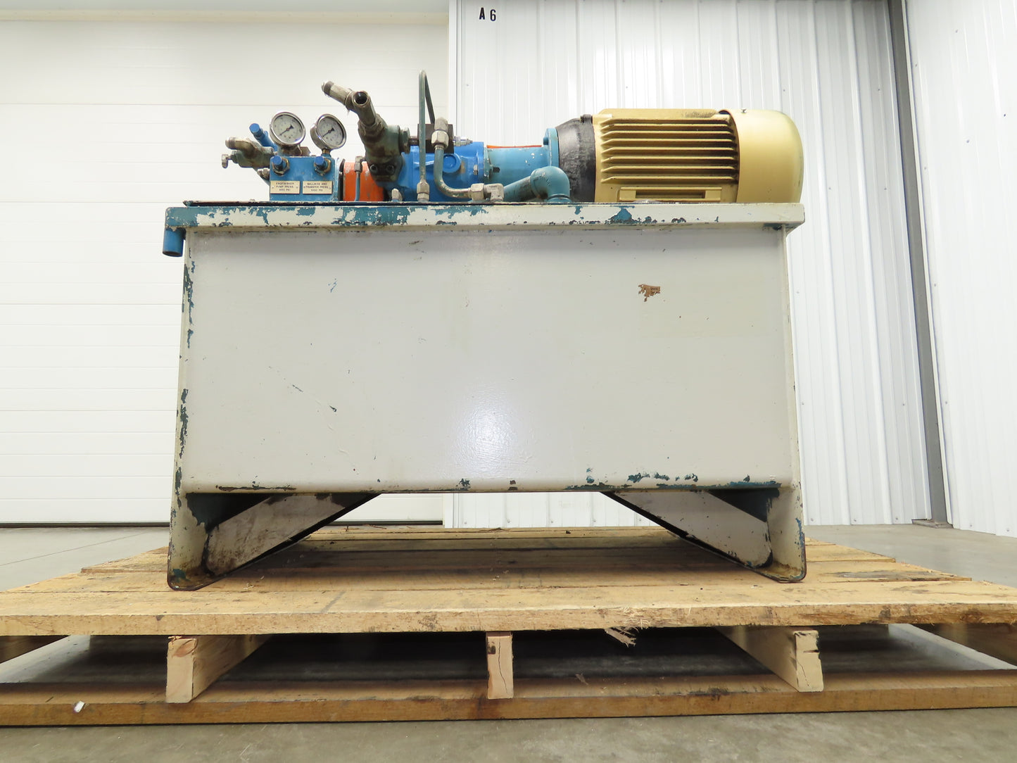 Eaton Vickers Hydraulic Power Unit 120 Gal 29GPM 3000PSI 30Hp 230/460V 3Ph-READ*