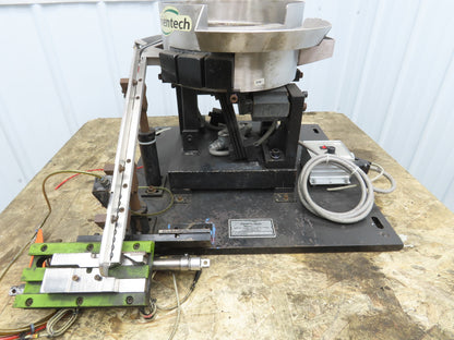 Orientech Vibratory Bowl Feeder 12" Base Small Parts Sorter 12mm Gromet