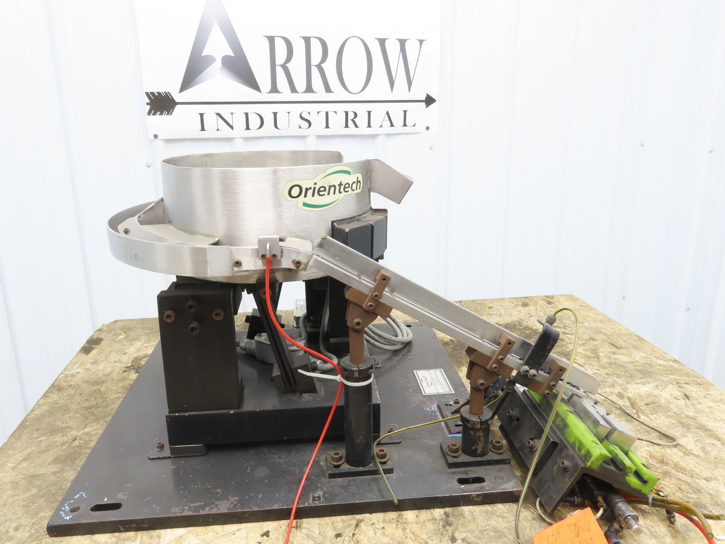 Orientech Vibratory Bowl Feeder 12" Base Small Parts Sorter 12mm Gromet