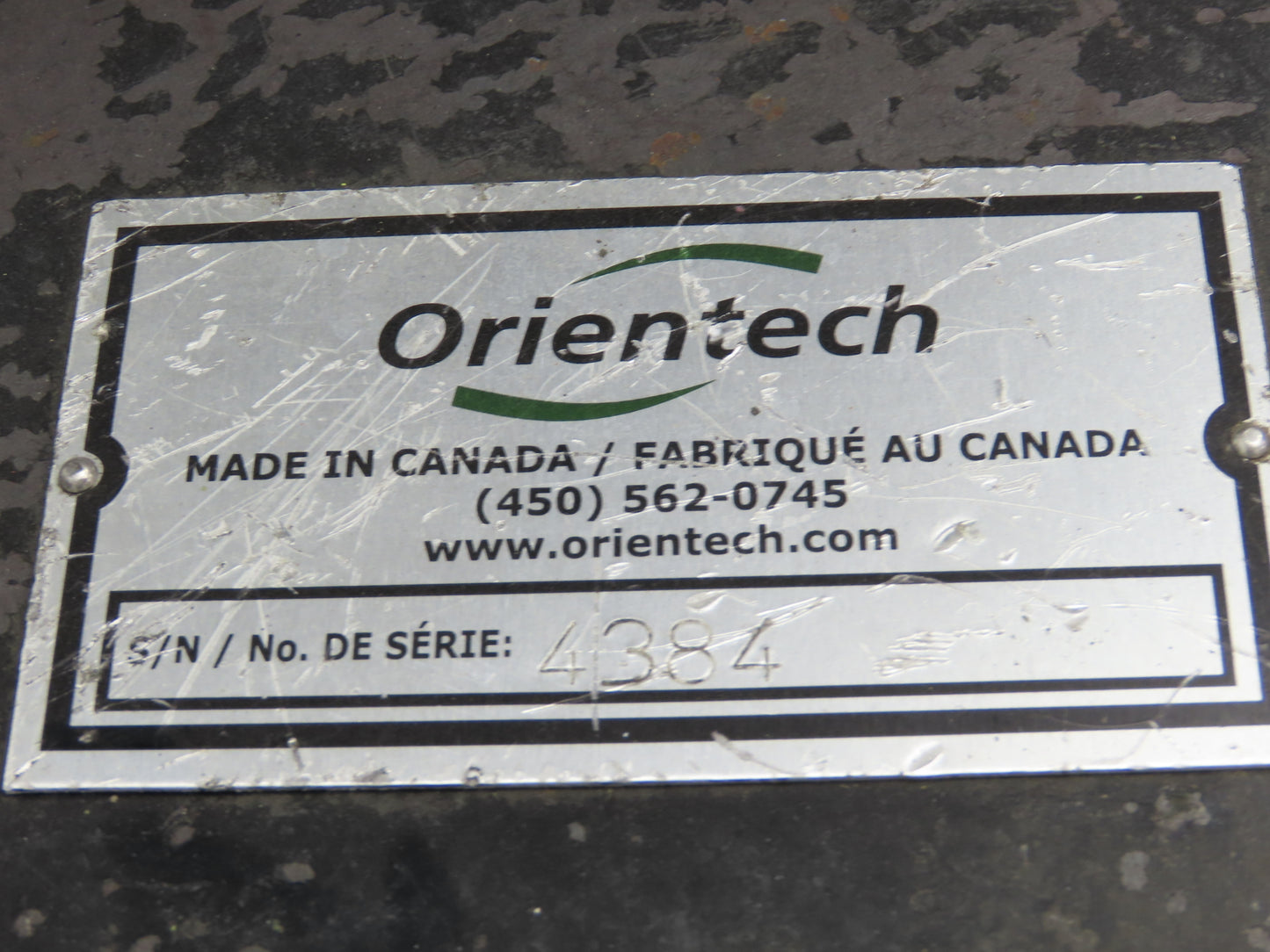 Orientech Vibratory Bowl Feeder 12" Base Small Parts Sorter 12mm Gromet