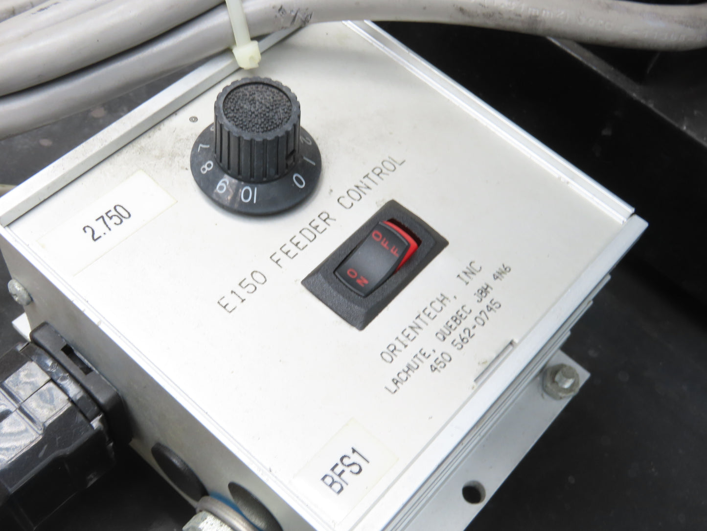 Orientech Vibratory Bowl Feeder 12" Base Small Parts Sorter 12mm Gromet