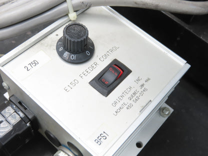 Orientech Vibratory Bowl Feeder 12" Base Small Parts Sorter 12mm Gromet