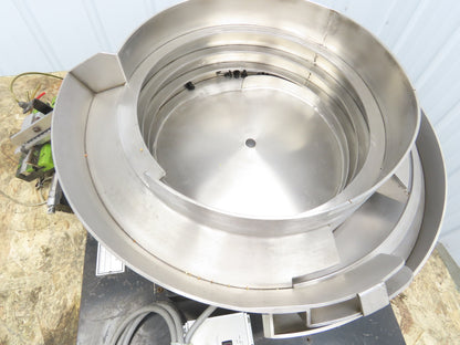 Orientech Vibratory Bowl Feeder 12" Base Small Parts Sorter 12mm Gromet