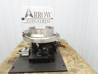 Orientech Vibratory Bowl Feeder 12" Base Small Parts Sorter 12mm Gromet