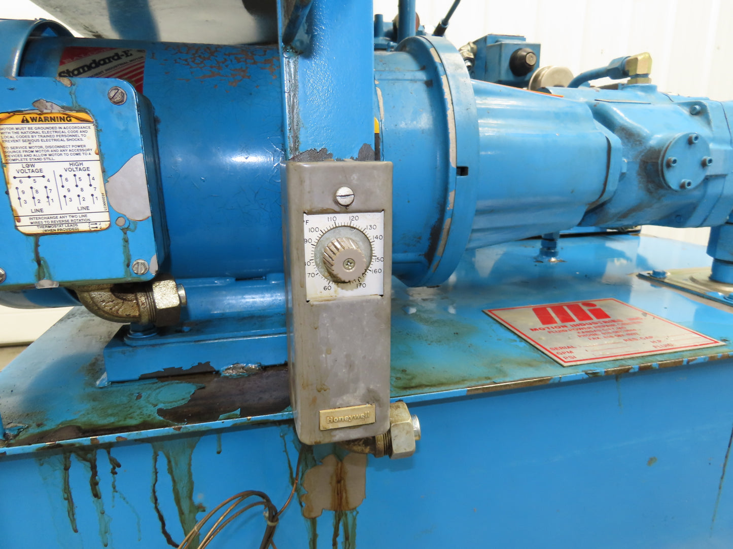 Vickers 02-341556 Hydraulic Power Unit 10GPM 230/460V 3Ph 30 Gallon Tank