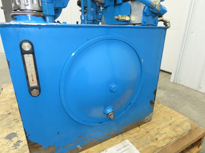 Vickers 02-341556 Hydraulic Power Unit 10GPM 230/460V 3Ph 30 Gallon Tank